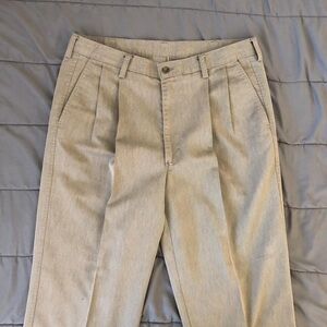 Haggar pleated pants